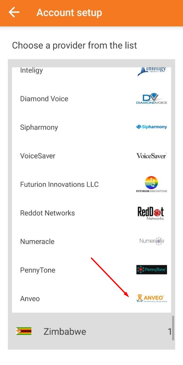 Zoiper US Providers